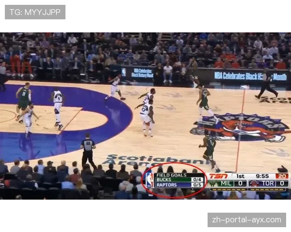 赛前投篮训练，利拉德与格兰特在底角进行三分比拼